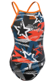 Купальники спортивные принтованные (юниоры) Nera junior PBT A1