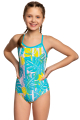 Купальники спортивные принтованные (юниоры) Nera junior Anti-chlor K1