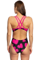 Купальники спортивные принтованные (женщины) Crossback HiClo R1